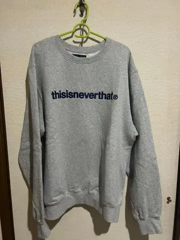 thisisneverthat 그레이 맨투맨