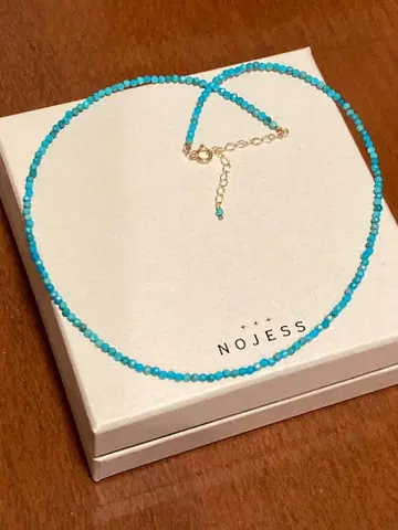 노제스 터콰이즈 목걸이 k10