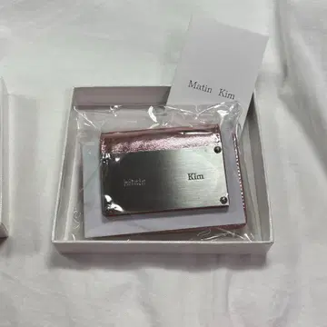 [새상품 미사용] MatinKim 아코디언 지갑 INDIANPINK