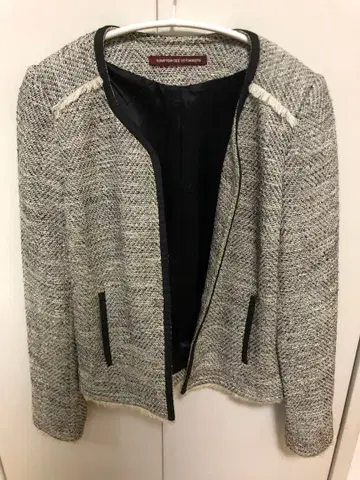 노카라 트위드 자켓 36