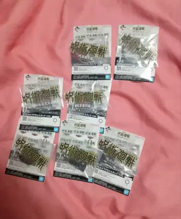 제일복권 주술회전 J상 역대 로고 아크릴 스탠드 7종 세트