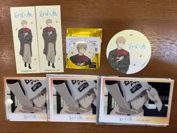 나츠메 우인장 콜라보 카페 나토리 슈이치 아크릴 엽서 캔뱃지 코스터