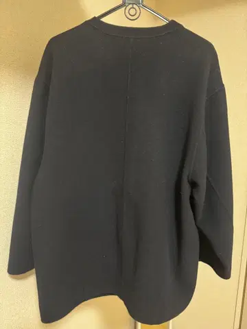 SLOBE IENA 블랙 노카라 코트