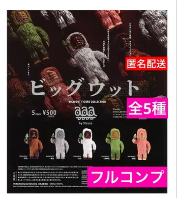 빅 우드 피규어 컬렉션 전 5종 풀컴프 컴플리트 [익명 배송]