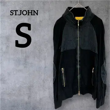 ST.JOHN 세인트존 [ S ] 블랙 검정 자켓 해외 구제 의류 시크
