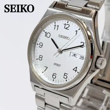 작동품 SEIKO SPIRIT 남성용 워치 빈티지 데이데이트