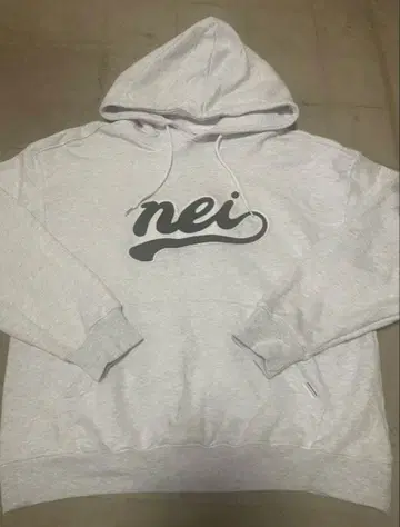NEIKIDNIS 그레이 후드티