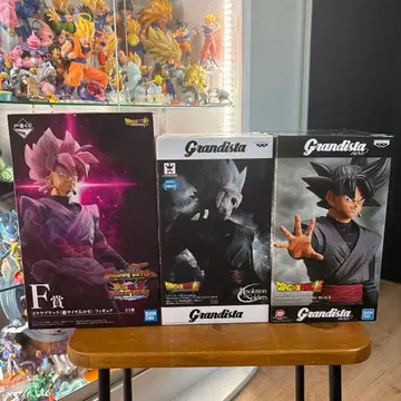 드래곤볼 그란디스타 제일복권 피규어 손오공 블랙 로제