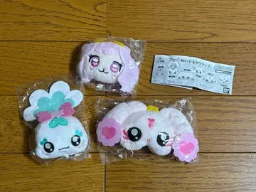 봉제 인형 클립 3개 세트 캡슐 토이