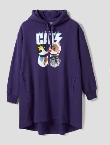 그라니프 고양이 더 포캣츠 쭈리 후드티 원피스