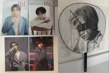 나카지마 켄토 팬클럽 뉴스레터 클리어 파일 부채 풍기사들