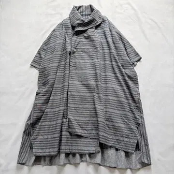 [ 모유루 moyuru ] 라이트 아우터 코트 변형 개더 오버 사이즈