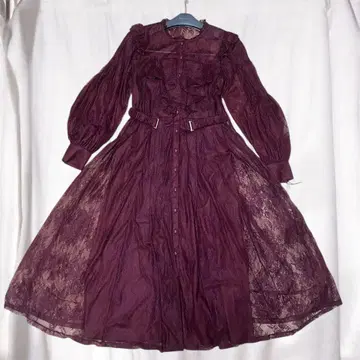 [택 포함 새상품] Herlipto 하립투 롱 원피스 전체 레이스 S