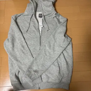 새상품 GAP 그레이 후드티