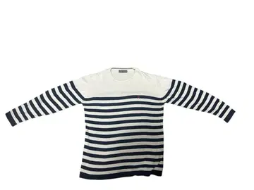 (새상품급) GIORDANO 보더 롱 T M 사이즈 깔끔한 코디 맨투맨