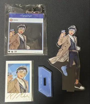 니지산지 외출 2020 이브라힘 폴라로이드 아크릴 키링