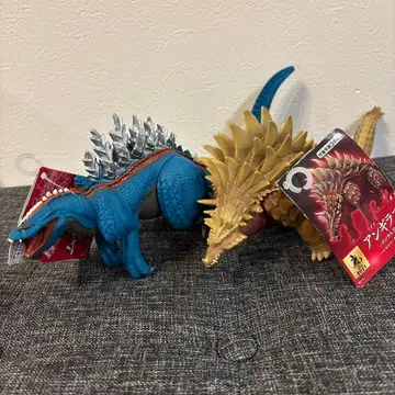 고질라 테레스트리스 앙기라스 고질라 SP 무비몬 소프트 비닐 2체 세트