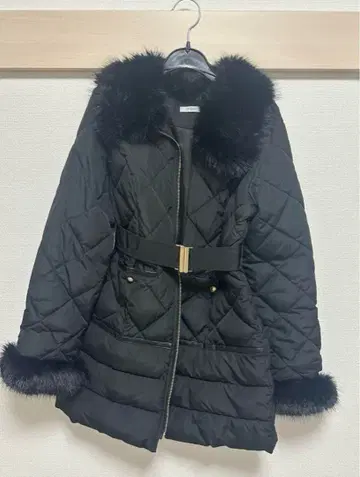 LIP SERVICE 블랙 다운 자켓