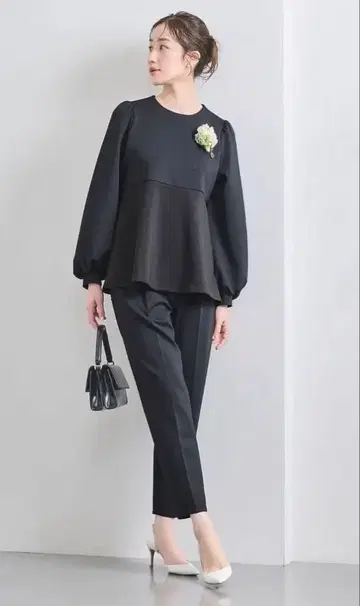 유나이티드 애로우즈 SPONGY 수트 셋업 상하의 네이비 38 세레모니