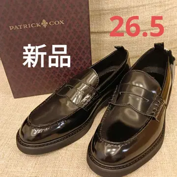 새상품 PATRICK COX 블랙 로퍼 26.5cm