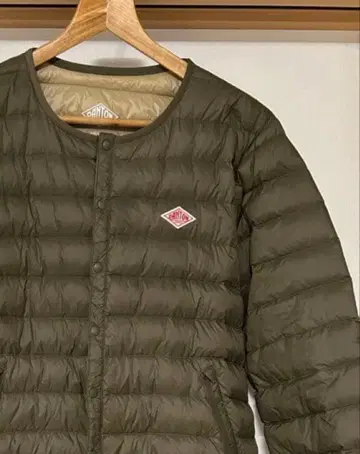 단톤 다운 자켓 올리브 42