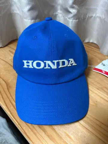 (택 포함 미사용 새상품) HONDA 블루 캡 F사이즈
