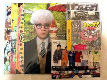 WEST. 카미야마 토모히로 CD Blu-ray 뉴스레터 클리어 파일