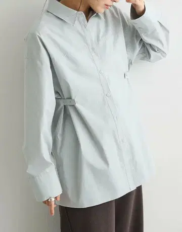 사이드 벨트 셔츠 크라프트 스탠다드 부티크