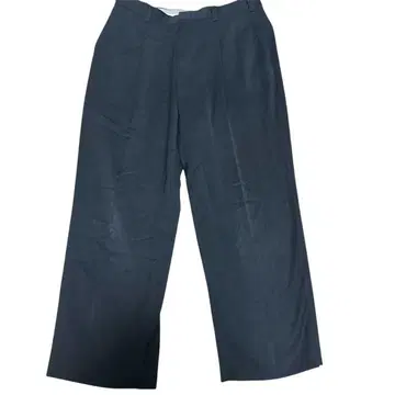 네이비 와이드 슬랙스 XL 구제 의류 루즈한 사이즈 얼룩 없음