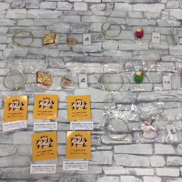 F1185 순정 찻집 아크릴 참 가챠 묶음 판매