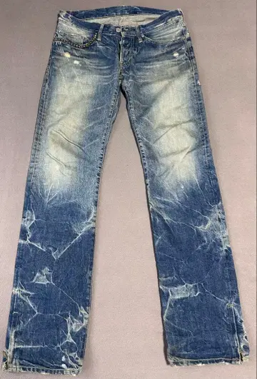 HYSTERIC GLAMOUR 데미지 데님 팬츠