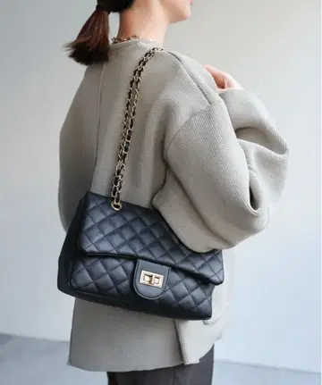 sakishimatokyo 퀼팅 체인 백