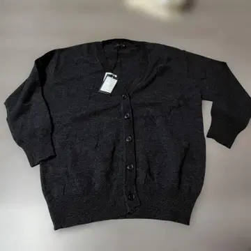 차콜 가디건 사이즈 F 100% 울 Aga 야마다야