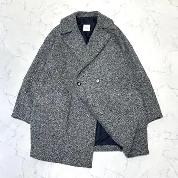 [ 새상품급 ] ESPEYRAC 더블 브레스트 코트 피코트