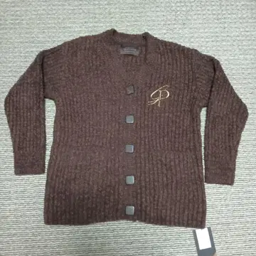 GELATO PIQUE 브라운 가디건 F 사이즈