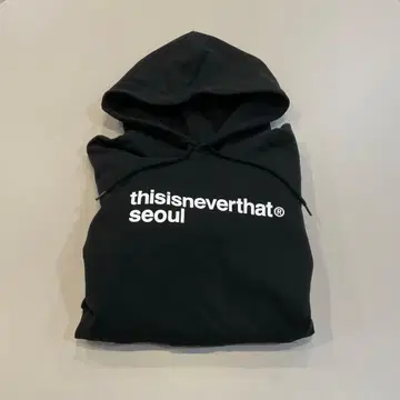 thisisneverthat 후디 seoul 한정판 블랙