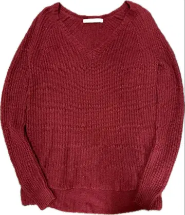 띠어리 럭스 캐시미어 100% 니트 보르도