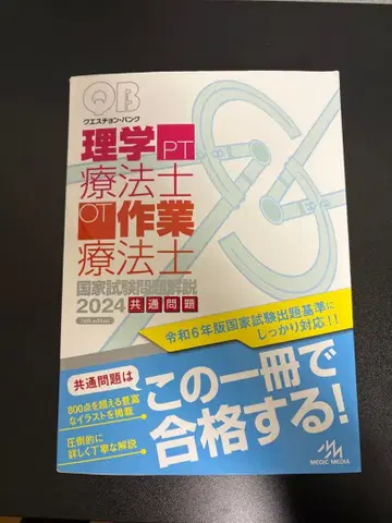 QB 퀘스천뱅크 물리치료사 작업치료사 국가시험 대책 2024 공통 문제