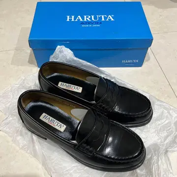 HARUTA 블랙 로퍼