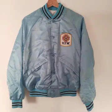V.F.W. 바시티 자켓 스카이블루 madein U.S.A