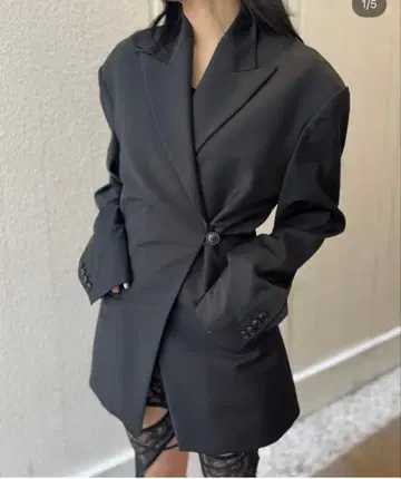 AKIKOAOKI 24SS 자켓 블랙