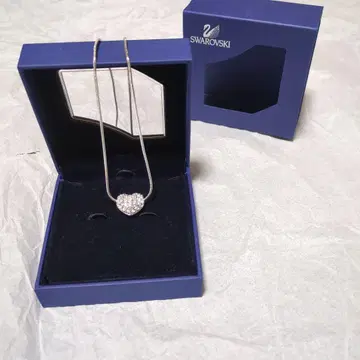 Swarovski 하트형 크리스탈 목걸이