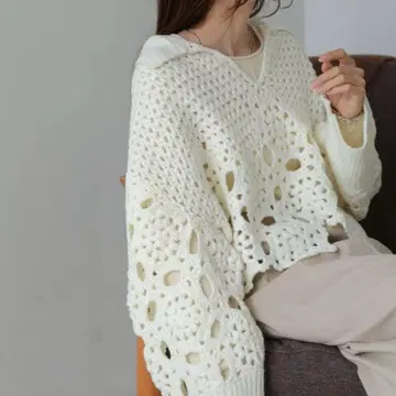 bab 크로셰 니트 즉시 구매 OK