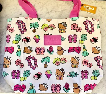알로하 컬렉션 키티 토트백