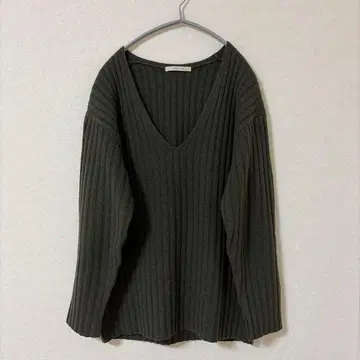 미사용품 MACPHEE 맥피 울 캐시미어 니트