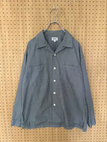 SERO SHIRT MAKERS 오픈 카라 셔츠 세로 셔츠메이커즈