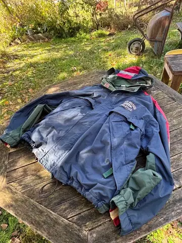 타미힐피거 애슬레틱 윈드브레이커 2way 플리스 포함