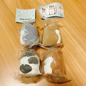 가챠가챠 틈새 햄스터 4개 세트 묶음 판매