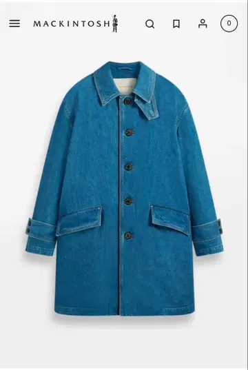 매킨토시 / 한비 GTS 데님 코트