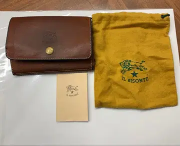 일비종떼 브라운 접이식 지갑